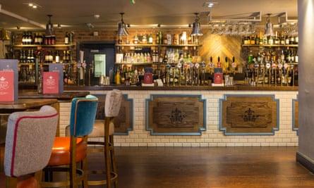 The new bar at the King’s Head