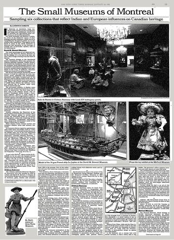 The Small Museums of Montreal