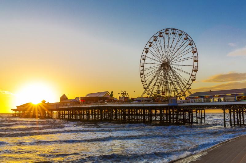 Central Pier in Blackpool