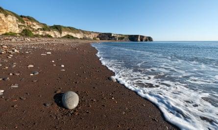 Blast Beach, near Seaham, on the Durham Heritage Coast in County Durham.