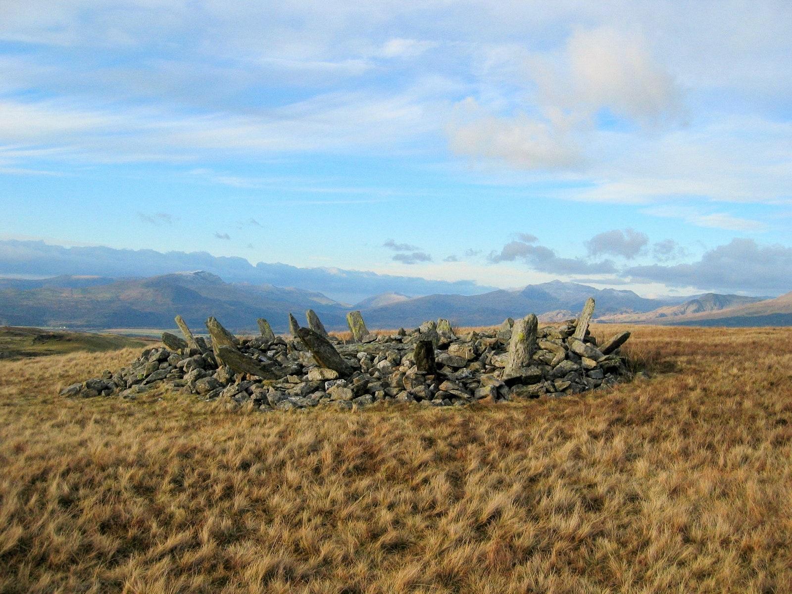 Bryn Cader Faner stone circle Harlech